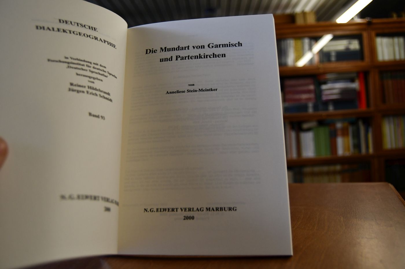 Die Mundart von Garmisch-Partenkirchen.