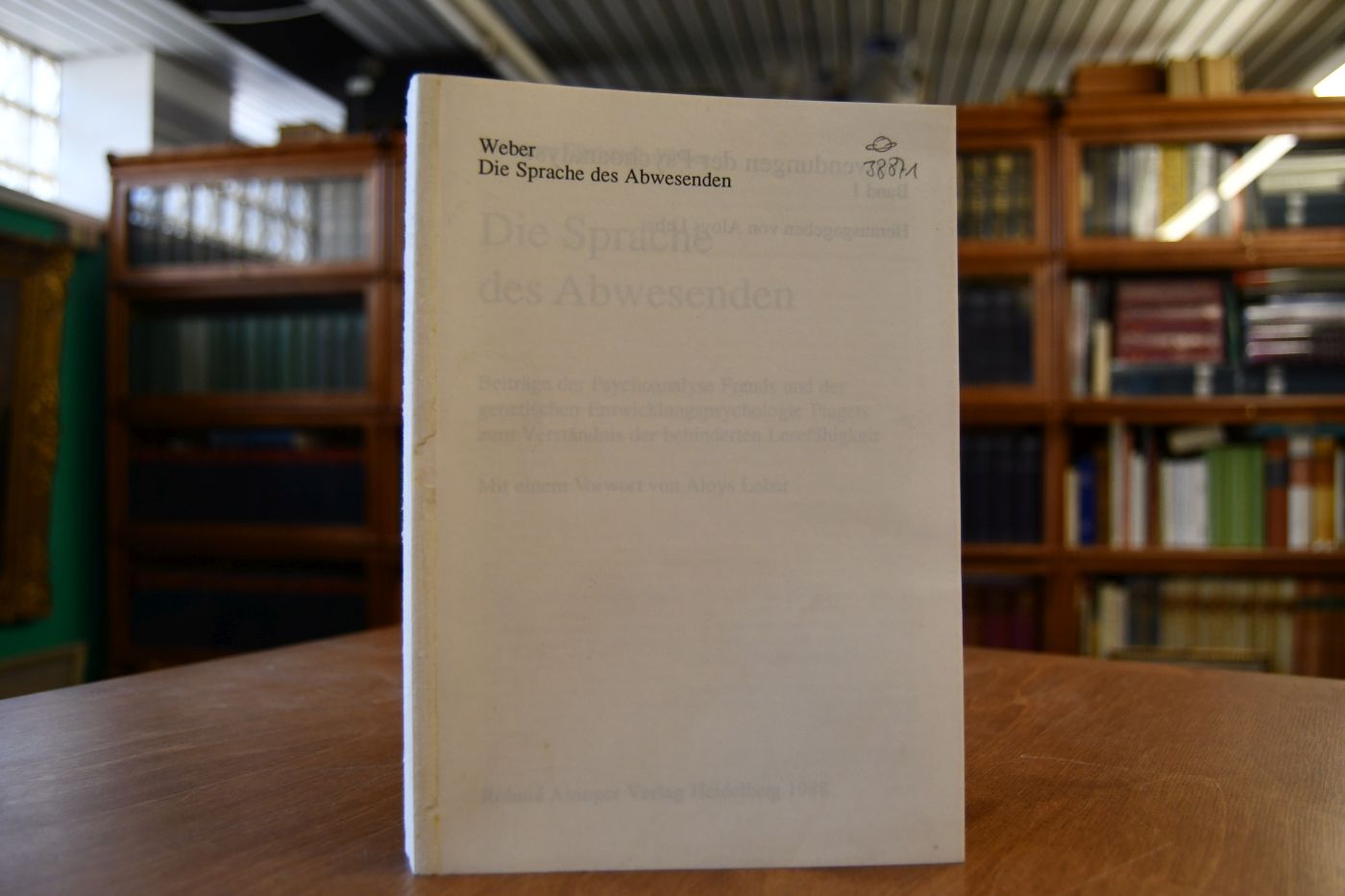 Die Sprache des Abwesenden.