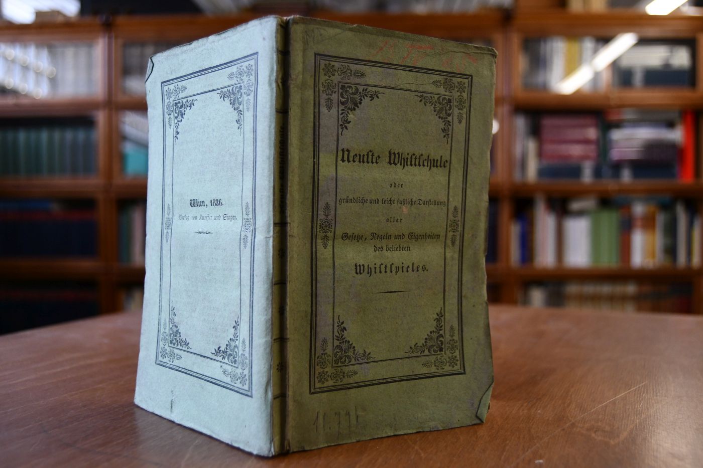 Neuste Whistschule oder gründliche und leicht faßliche Darstellung aller Gesetze, Regeln und Eigenheiten des beliebten Whistspieles. Ein vollständiger Unterricht für die Weiterbildung der Anfänger und das schnellste Begreifen Aller, die es erst lernen wollen. Nebst einer Erklärung aller, im Whist üblichen Ausdrücke, Redensarten, Gebräuche und einer gedrängten Übersicht des Kleinwhist-, Boston- und Immediat-Whistspiels.
