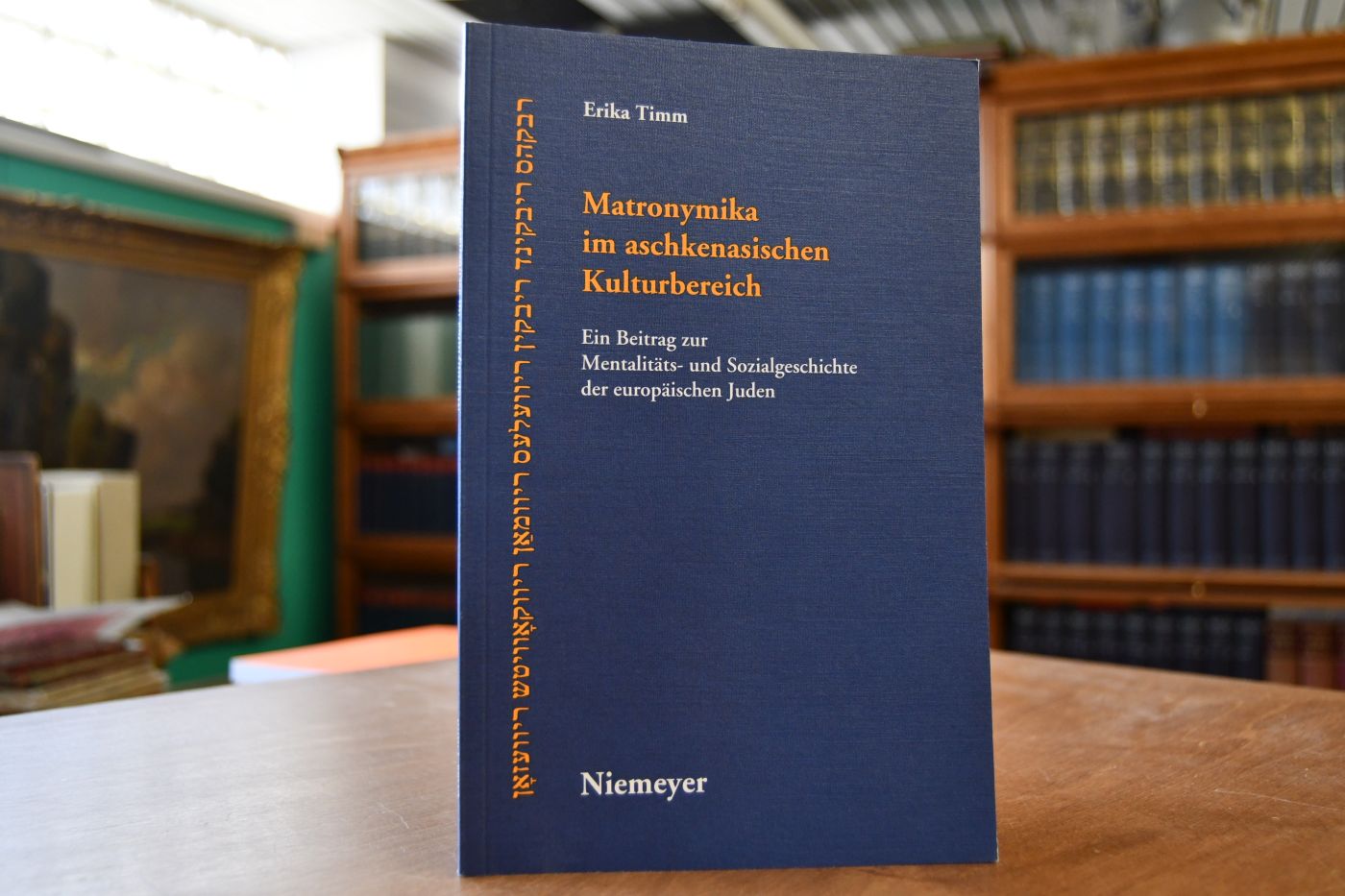 Matronymika im aschkenasischen Kulturbereich. Ein Beitrag zur Mentalitäts- und Sozialgeschichte der europäischen Juden.