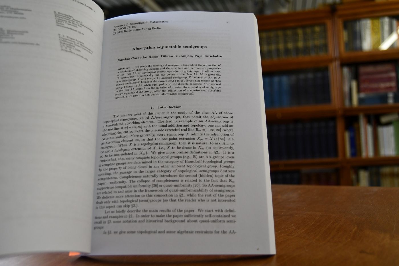 Nuclear groups and Lie groups.