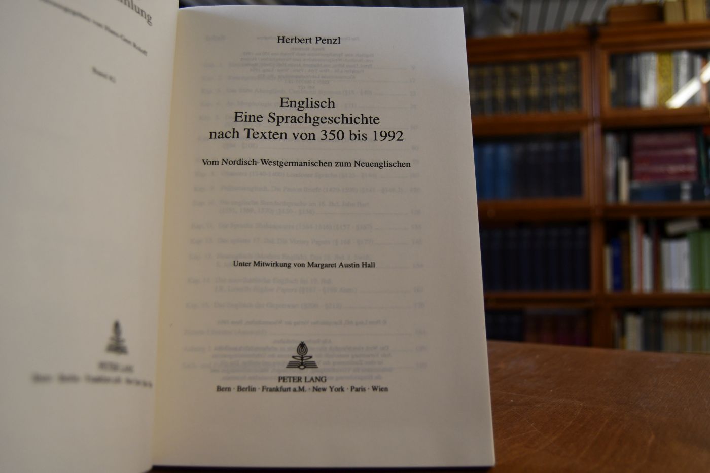 Englisch. Eine Sprachgeschichte nach Texten von 350 bis 1992. Vom Nordisch-Westgermanischen zum Neuenglischen.