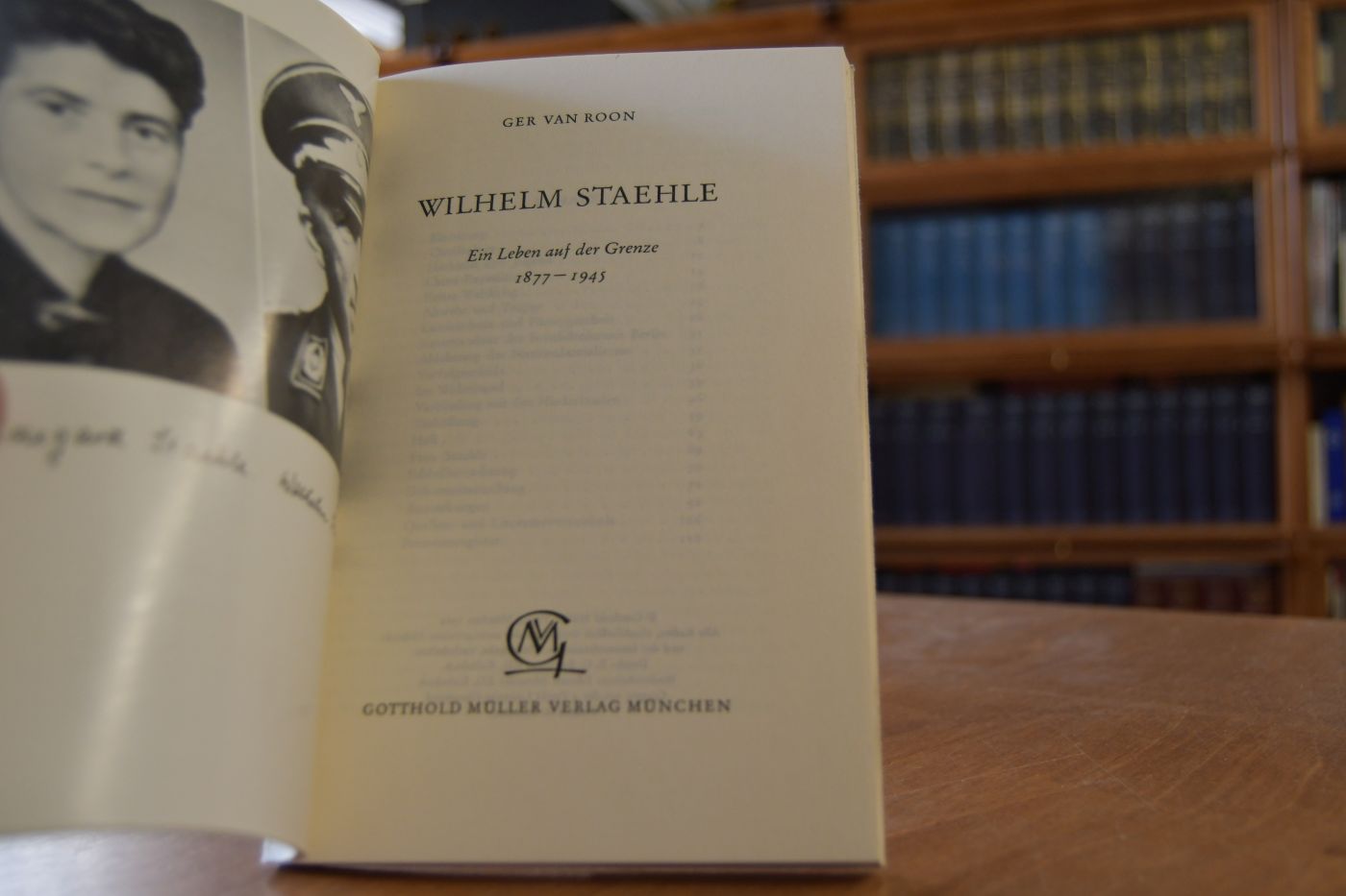 Wilhelm Staehle. Ein Leben auf der Grenze 1877-1945.