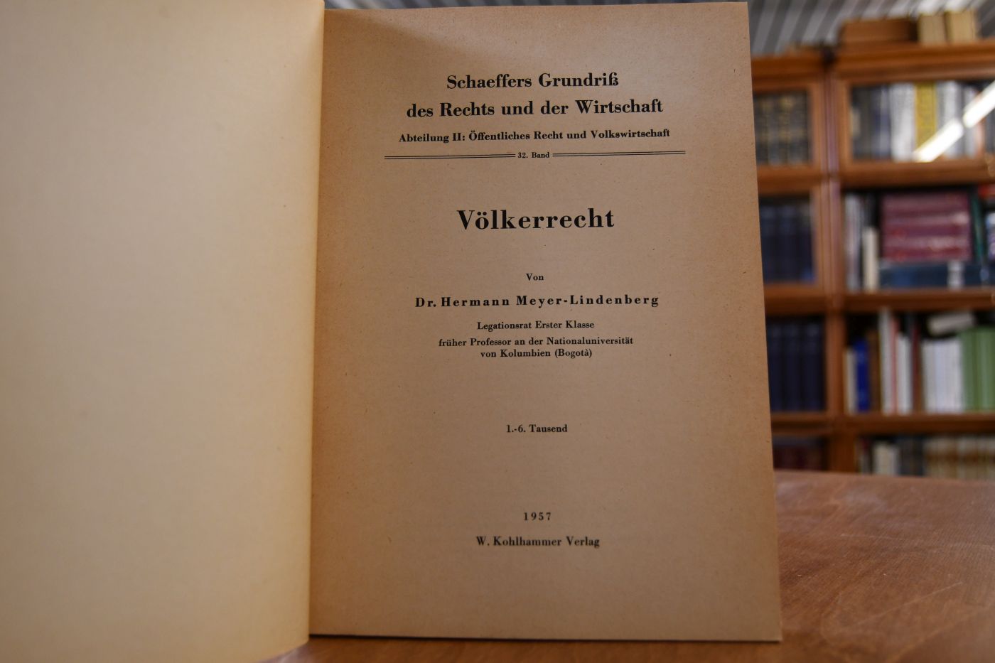 Völkerrecht.