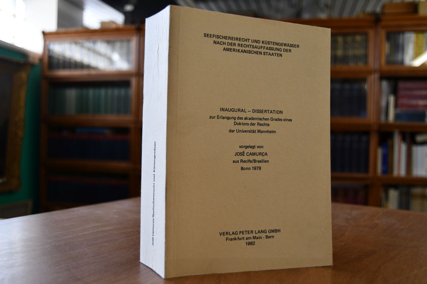 Seefischereirecht und Küstengewässer nach der Rechtsauffassung der Amerikanischen Staaten.