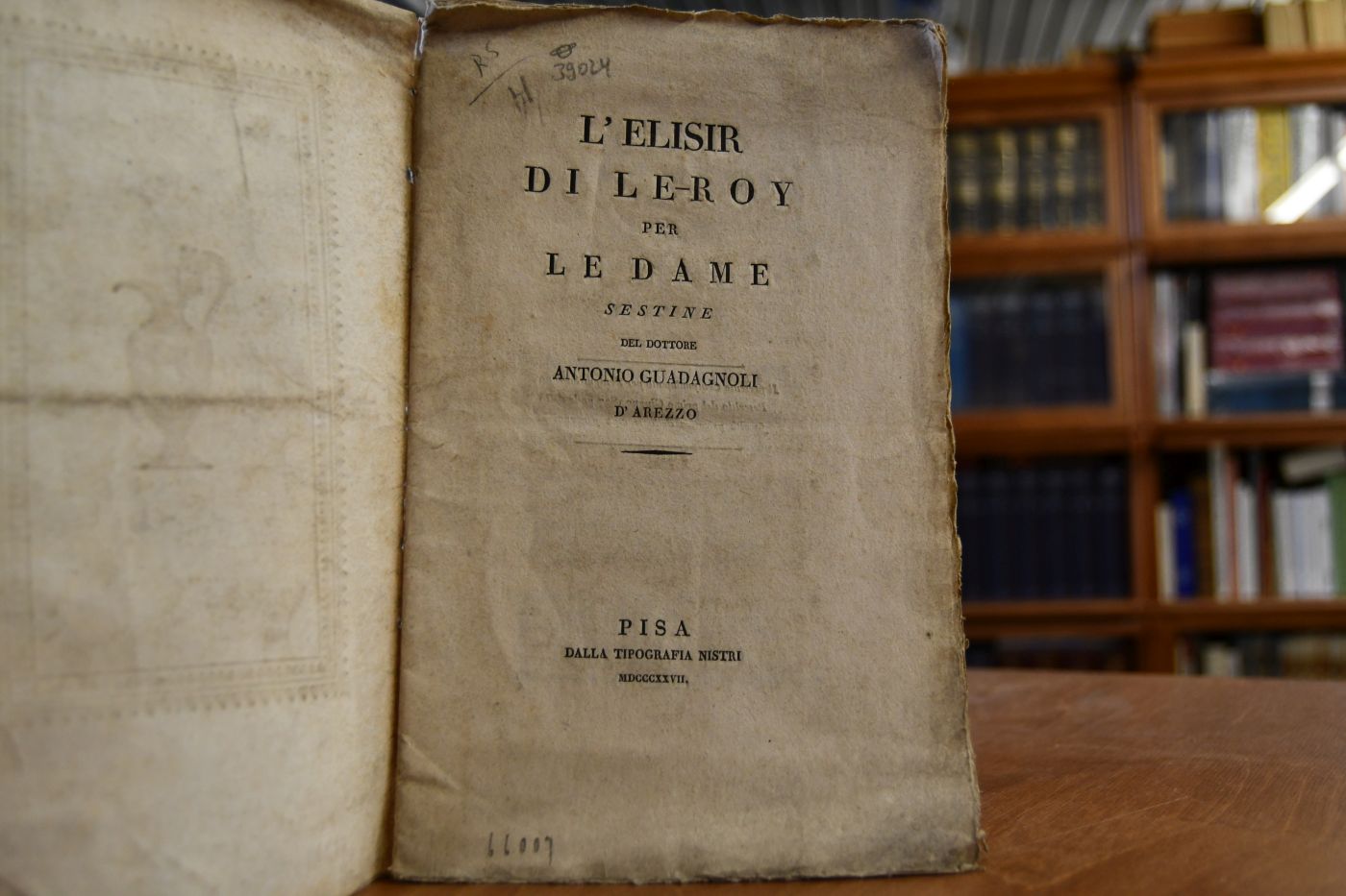 L`elisir di le-roy per le dame. Sestine.