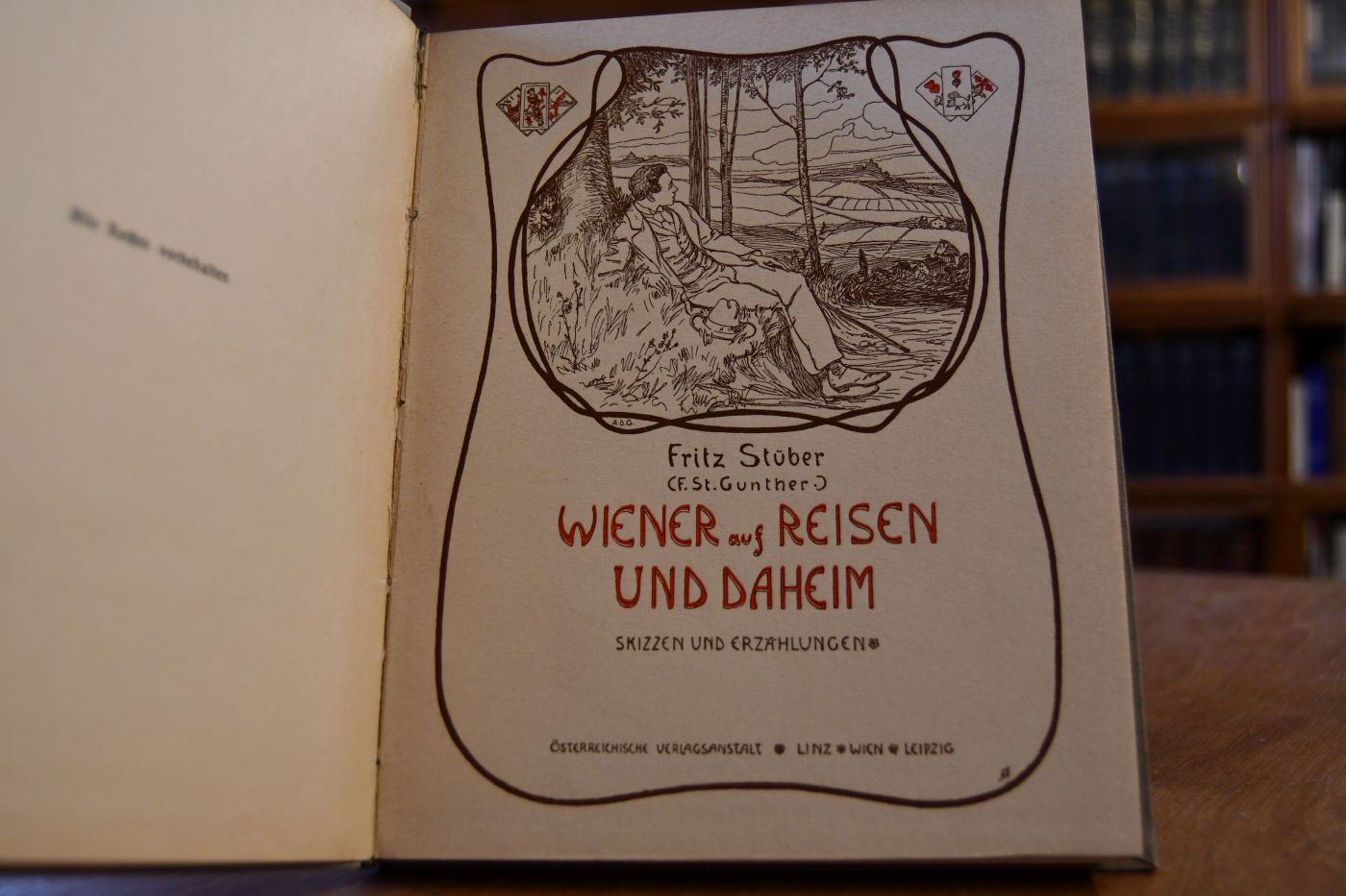 Wiener auf Reisen und daheim. Skizzen und Erzählungen.