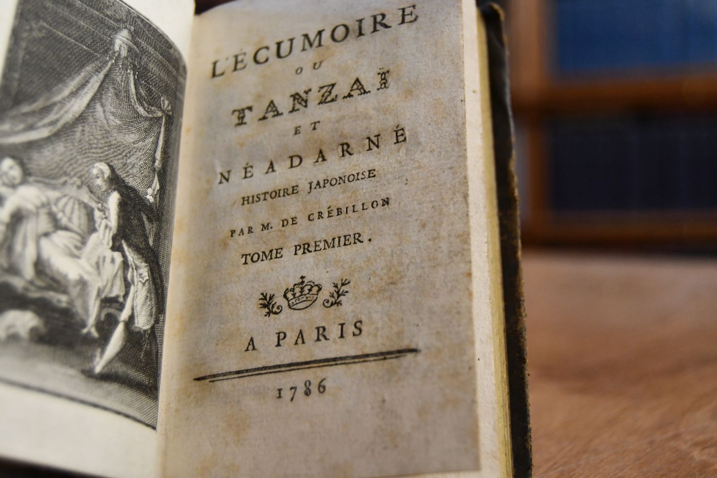 Lecumoire ou Tanzai et Neadarne. Histoire japonoise. Bd. 1 (von 2).