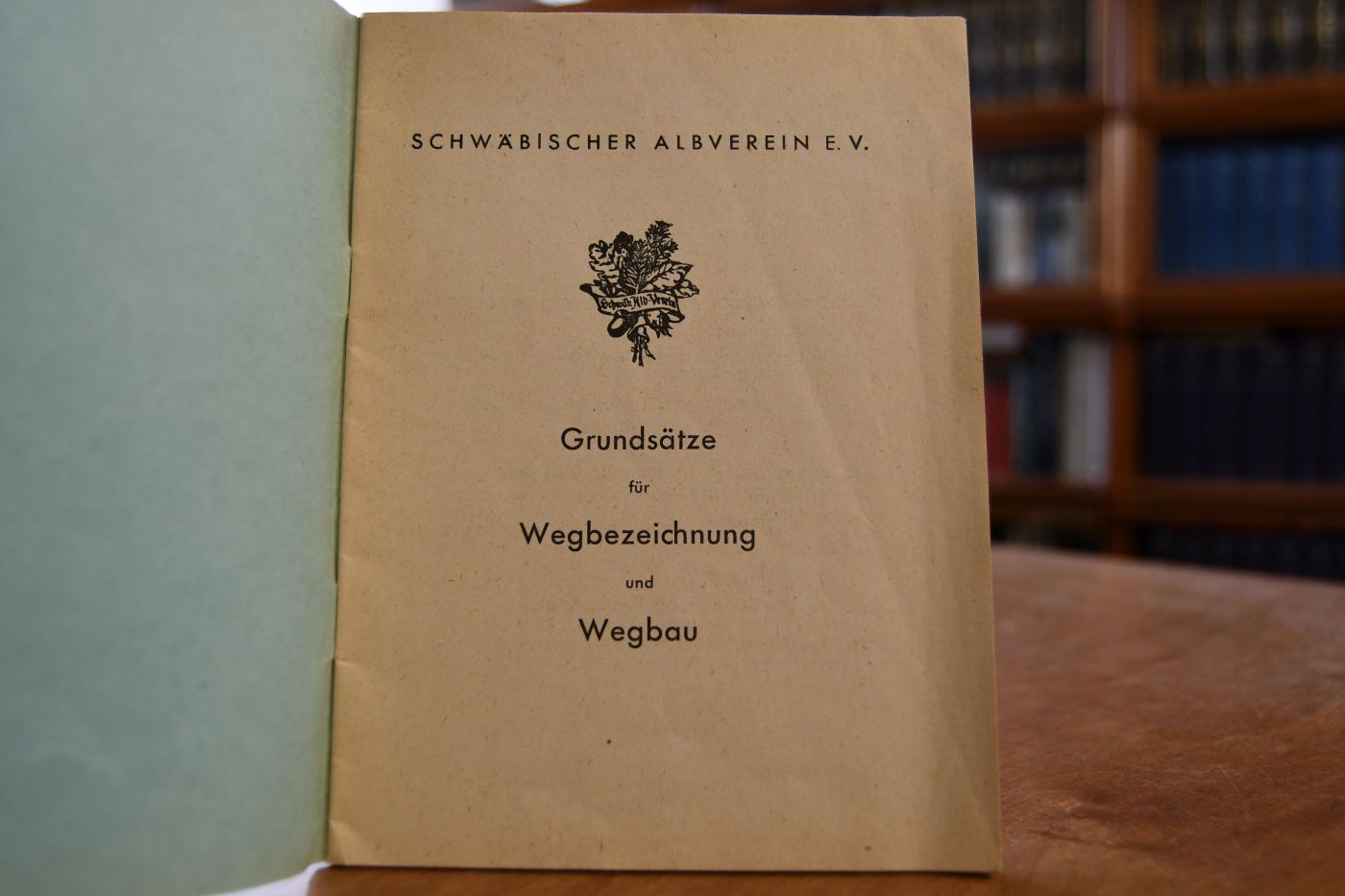 Schwäbischer Albverein e.V. Grundsätze für Wegbezeichnung und Wegbau.