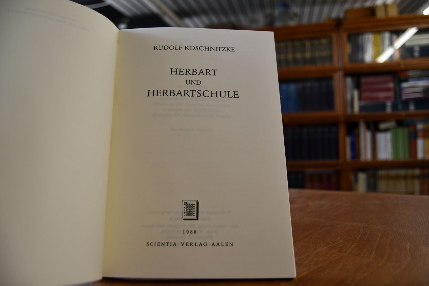 Herbart und Herbartschule.