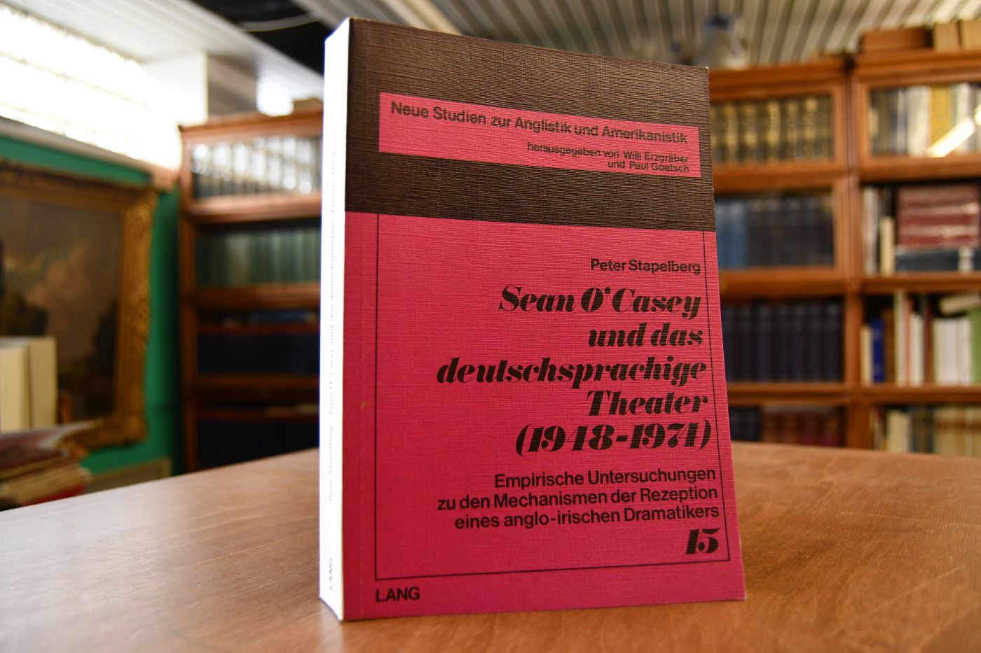 Sean O`Casey und das deutschsprachige Theater (1948 - 1974). Empirische Untersuchung zu den Mechanismen der Rezeption eines anglo-irischen Dramatikers.