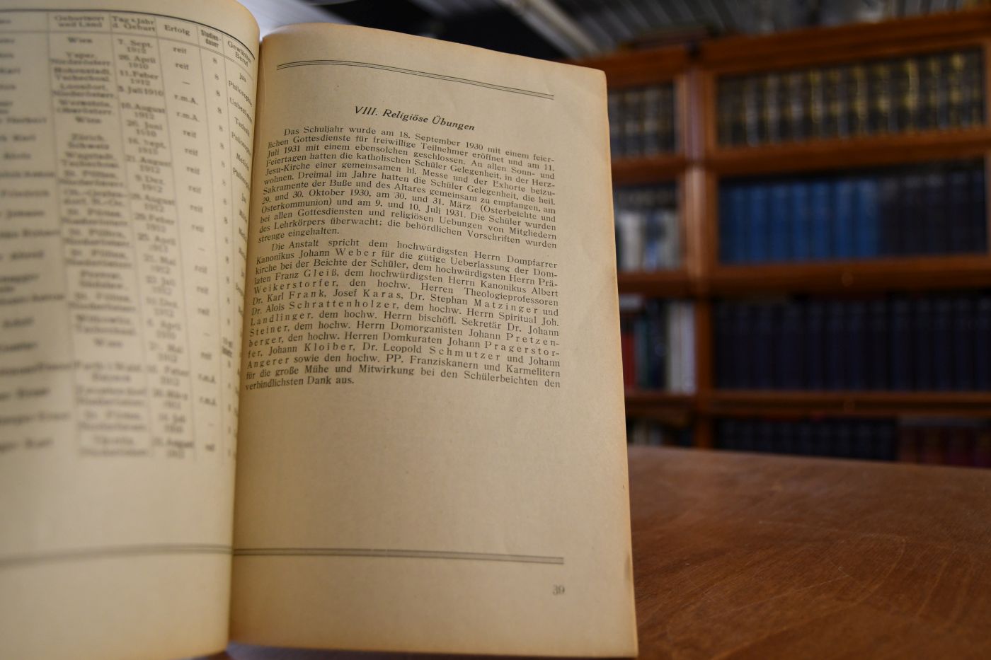 68. Jahresbericht des Bundesgymnasiums und Bundes-Realgymnasiums (FormA) und der damit verbundenen Bundes-Handelsschule in St.Pölten 1930/31.