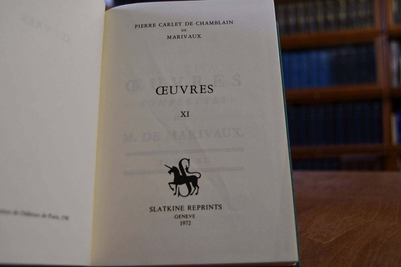 Oeuvres. Bd. XI (von 12) apart.