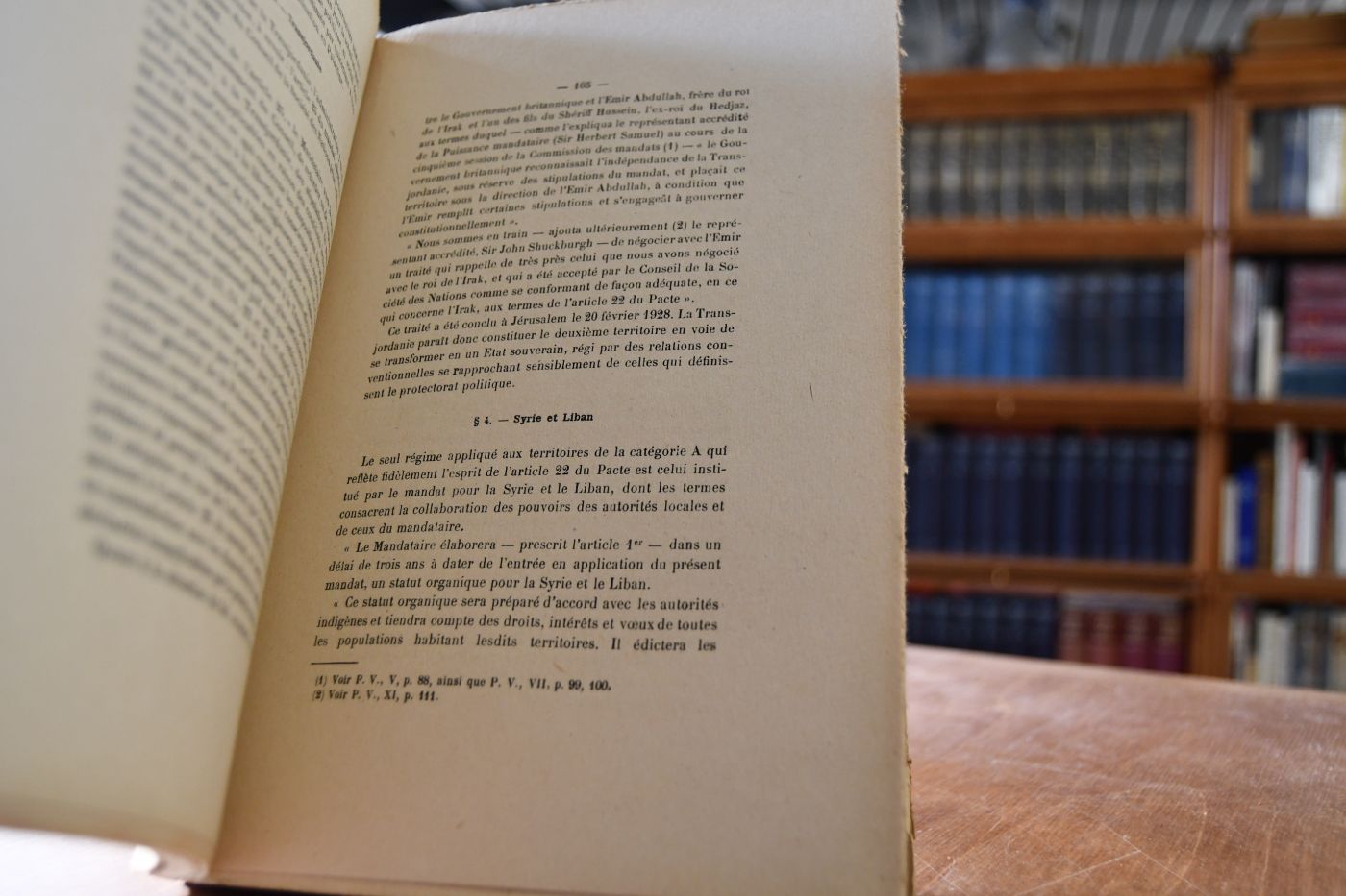 Les Mandats Internationaux. Les principes generaux du regime des Mandats.