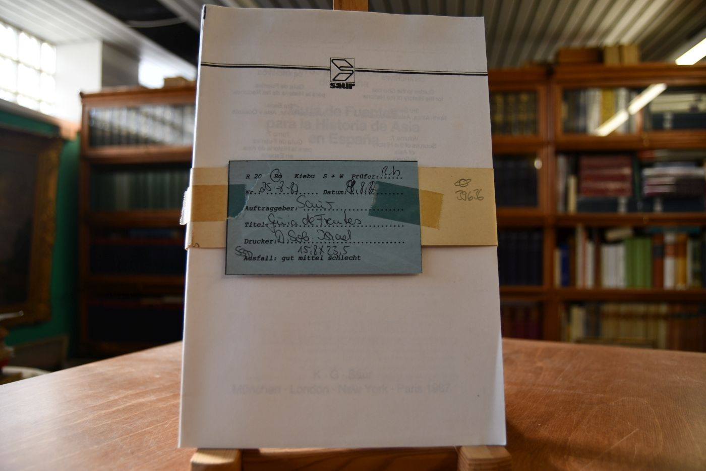 Guía de fuentes para la historia de Asia en Espana.