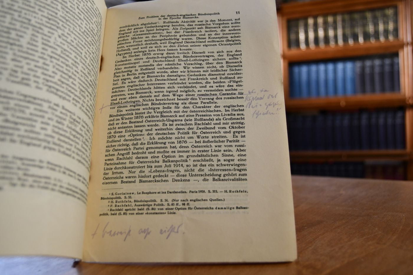 Zum Problem der deutsch-englischen Bündnispolitik in der Epoche Bismarcks.