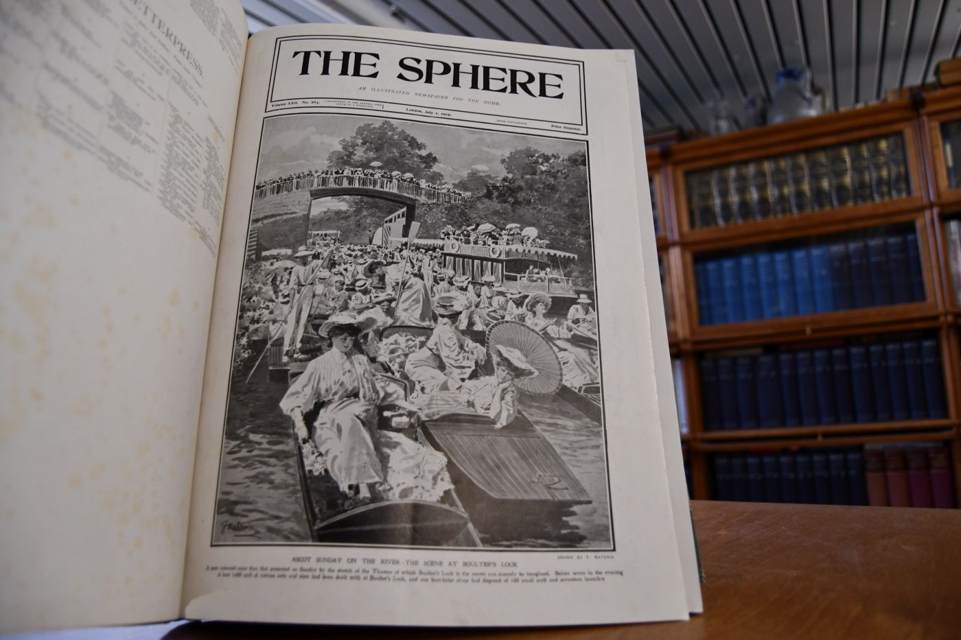 The Sphere. An illustrated Newspaper for the Home. Voll. 22 (July 1 to Sept. 23 1905)