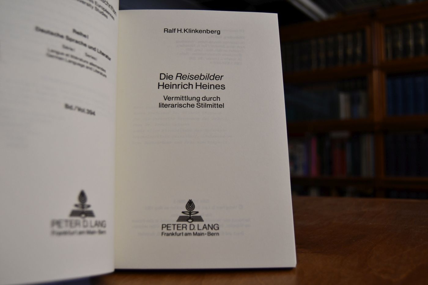 Die Reisebilder Heinrich Heines. Vermittlung durch literarische Stilmittel.