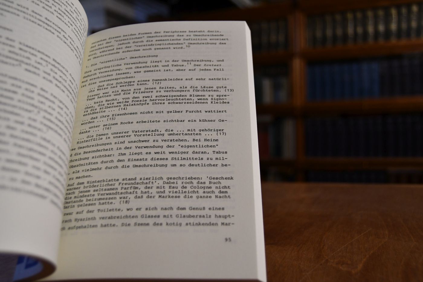 Die Reisebilder Heinrich Heines. Vermittlung durch literarische Stilmittel.