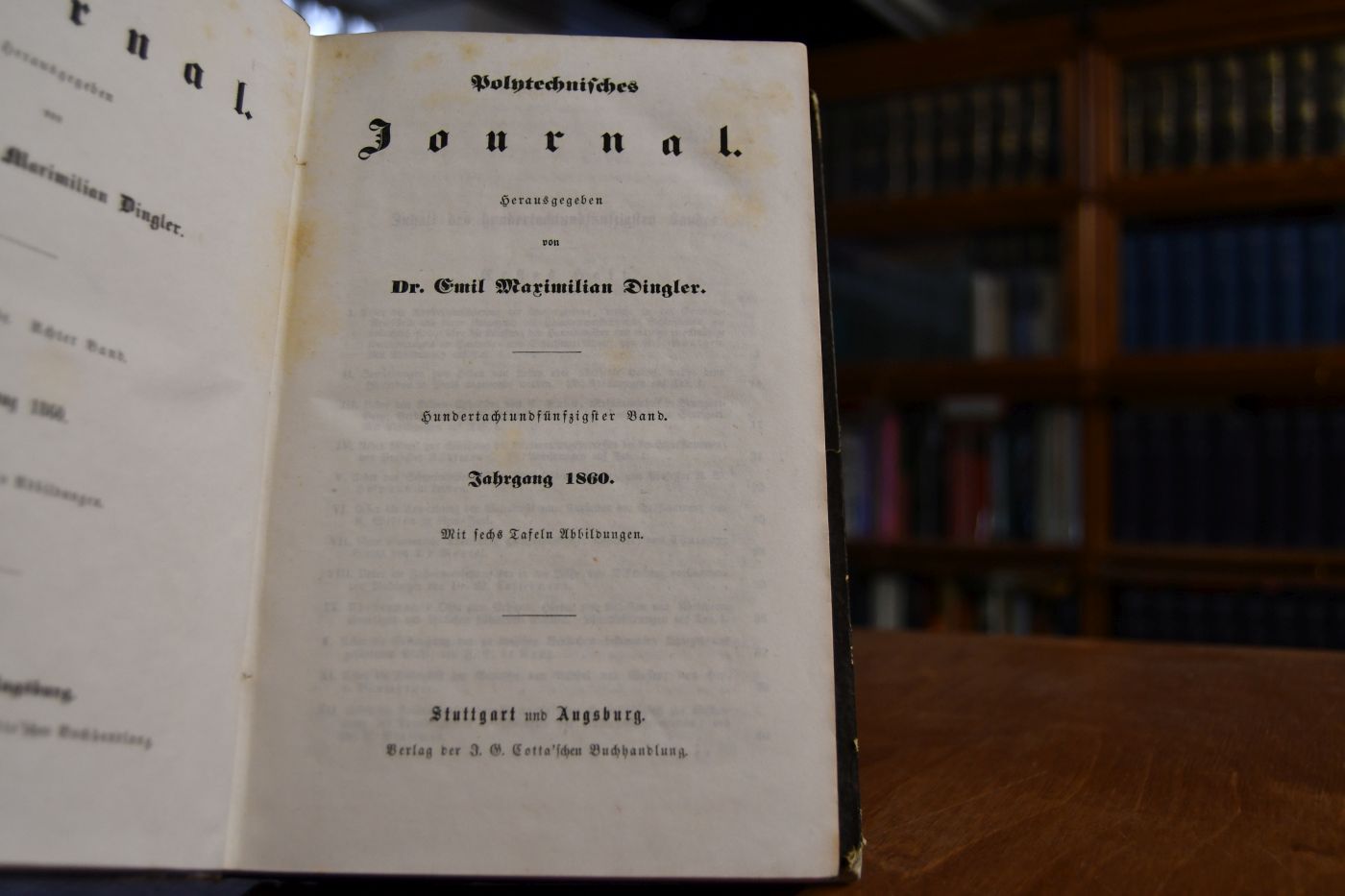 Polytechnisches Journal. 158. Band. Jahrgang 1860.