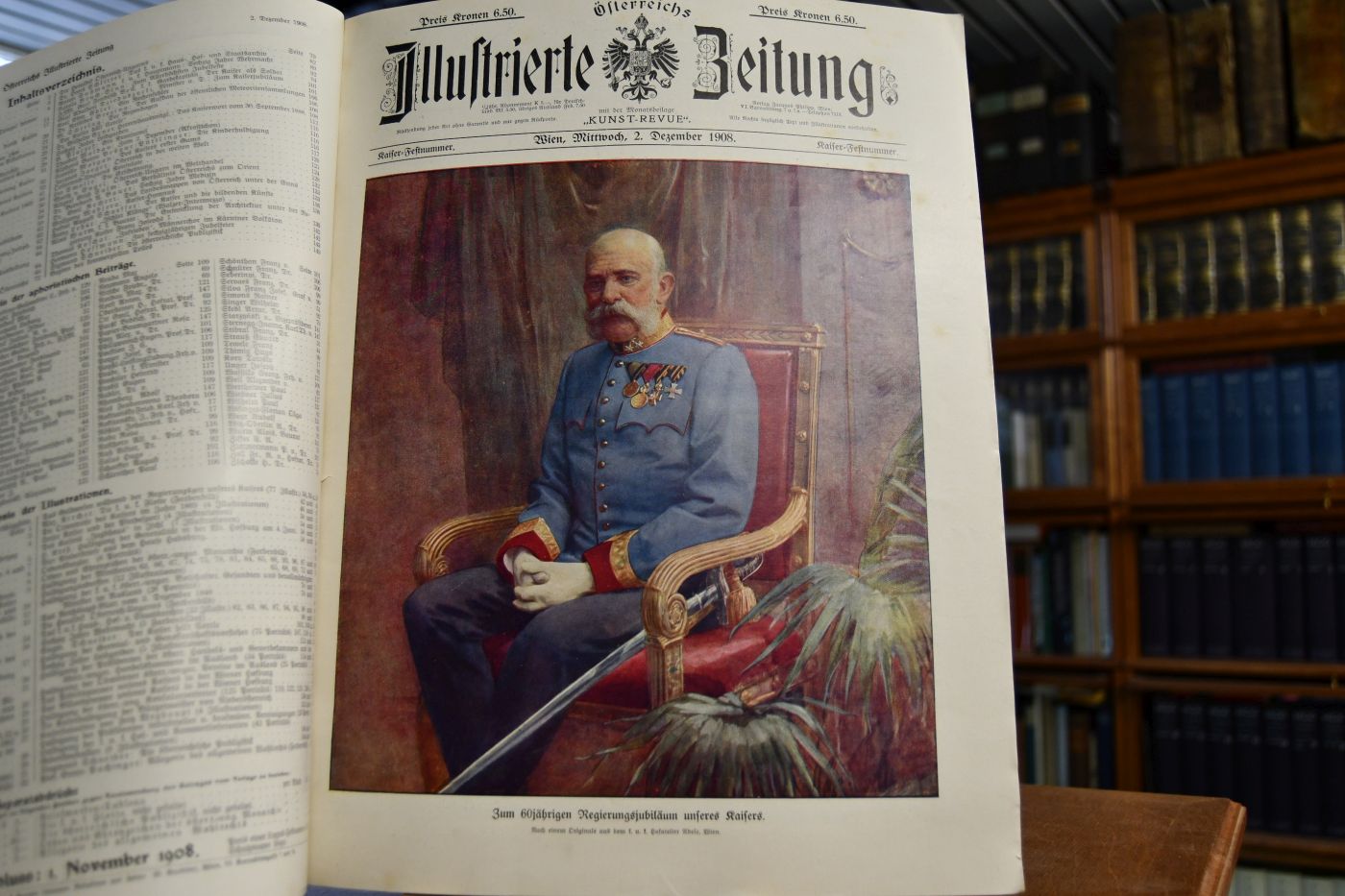 Österreichs Illustrierte Zeitung. 2. Dezember 1908.