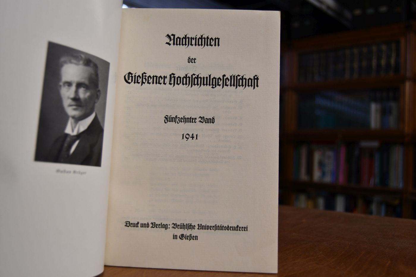 Nachrichten der Gießener Hochschulgesellschaft. 15. Band.