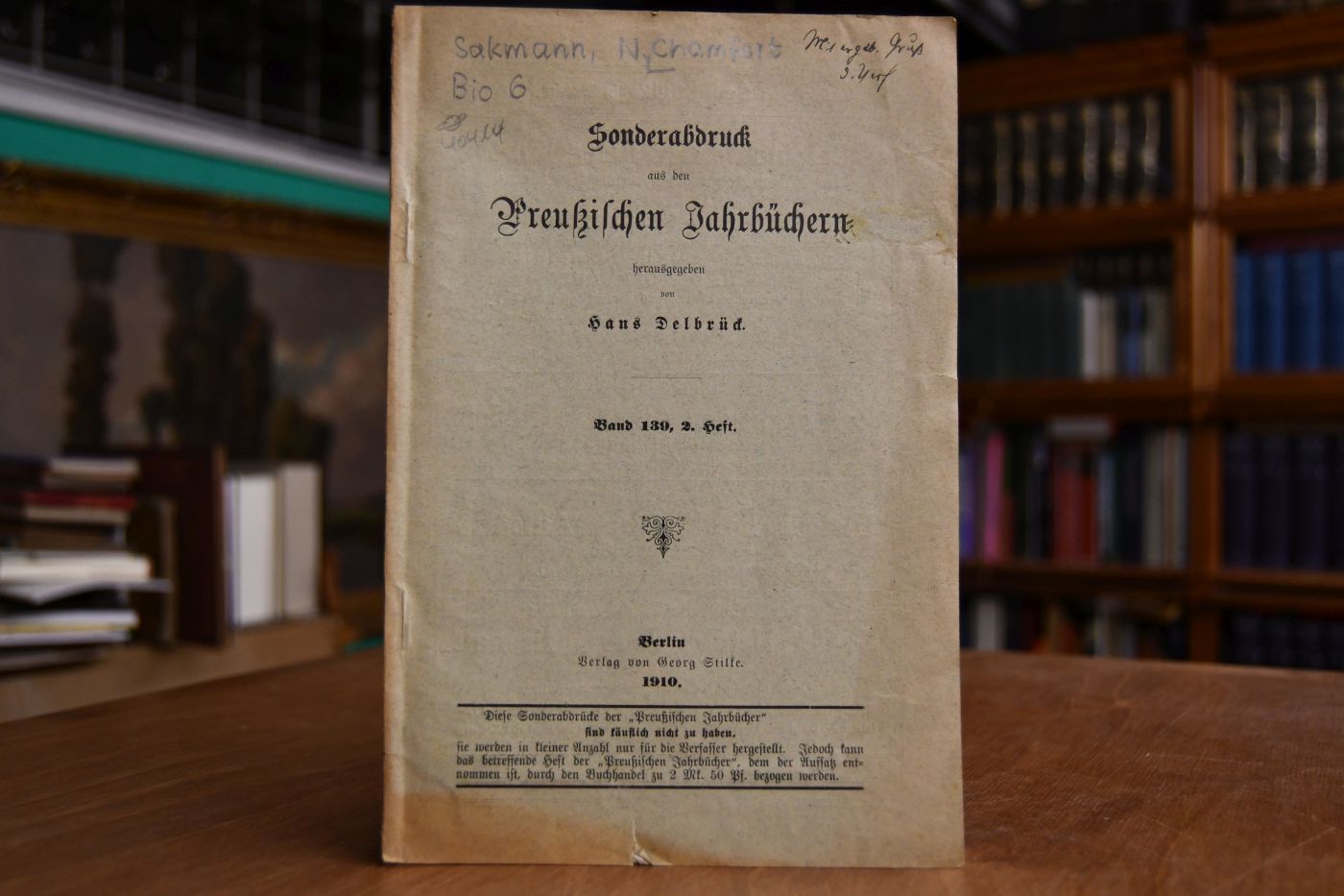 Ein Bürger zweier Welten (Nicolas Chamfort).