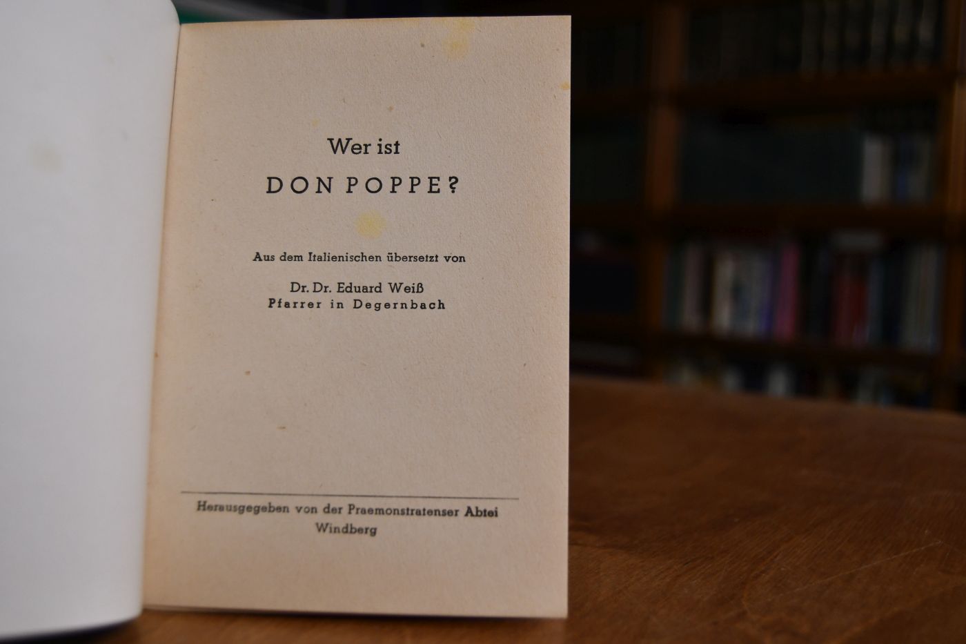 Wer ist Don Poppe?