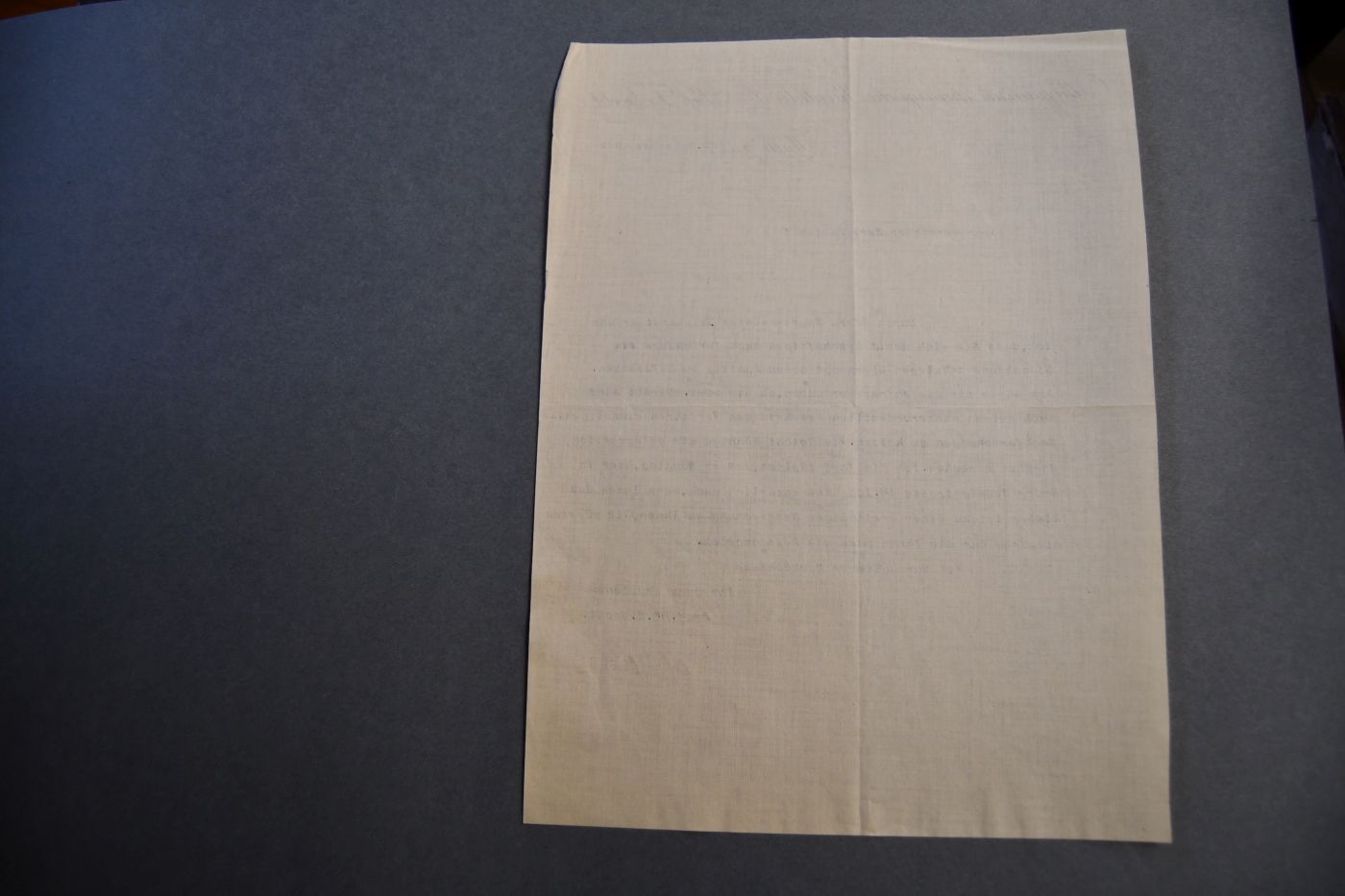 Einseitiger, unterschriebener, maschinenschriftlicher Brief des deutschen Orthopäden und Hochschullehrers Hermann Gocht (1869-1938) an einen namentlich nicht genannten Pastor vom 22. November 1912 auf dem gedruckten Briefkopf der orthopädisch-chirurgischen Privatklinik von Prof. Dr. Gocht.