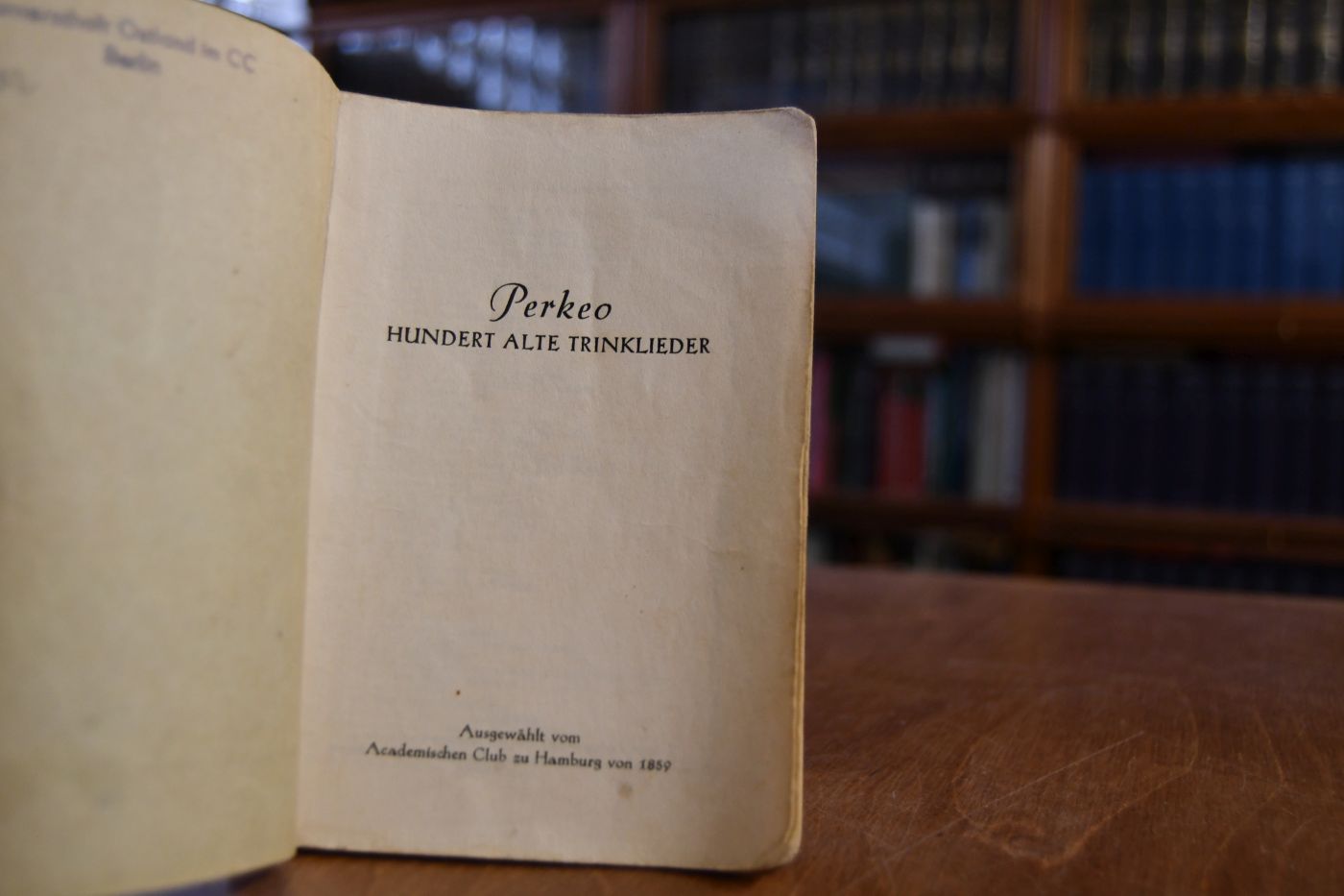 Perkeo. Hundert alte Trinklieder.