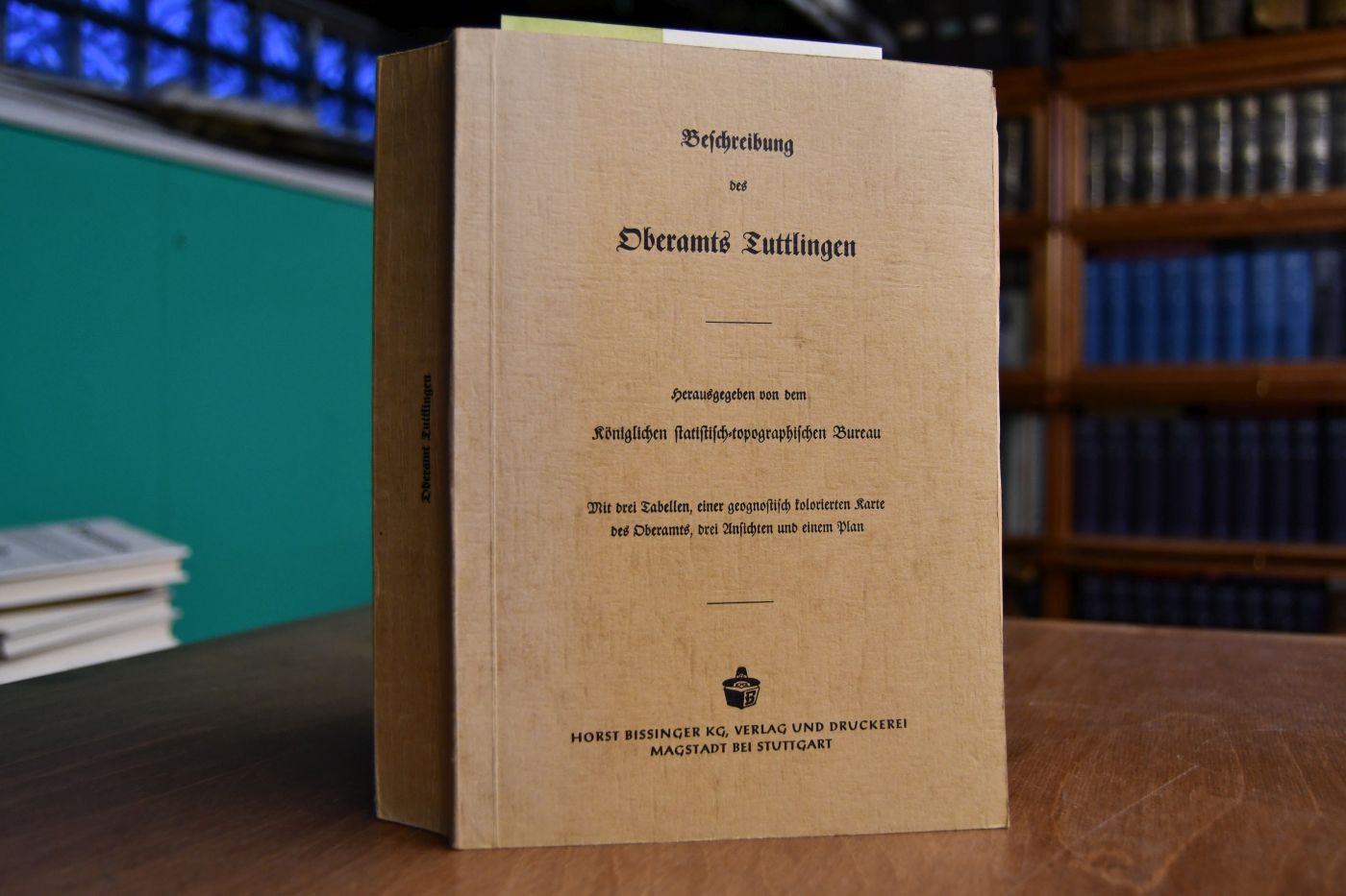 Beschreibung des Oberamts Tuttlingen.