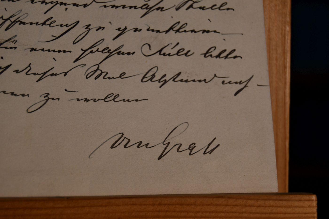 Handschriftlicher Brief des deutschen Rittergutsbesitzers und Parlamentariers Leo von Grass-Klanin (1832-1917) vom 24.10.1902 an die Naturforschende Gesellschaft in Danzig.