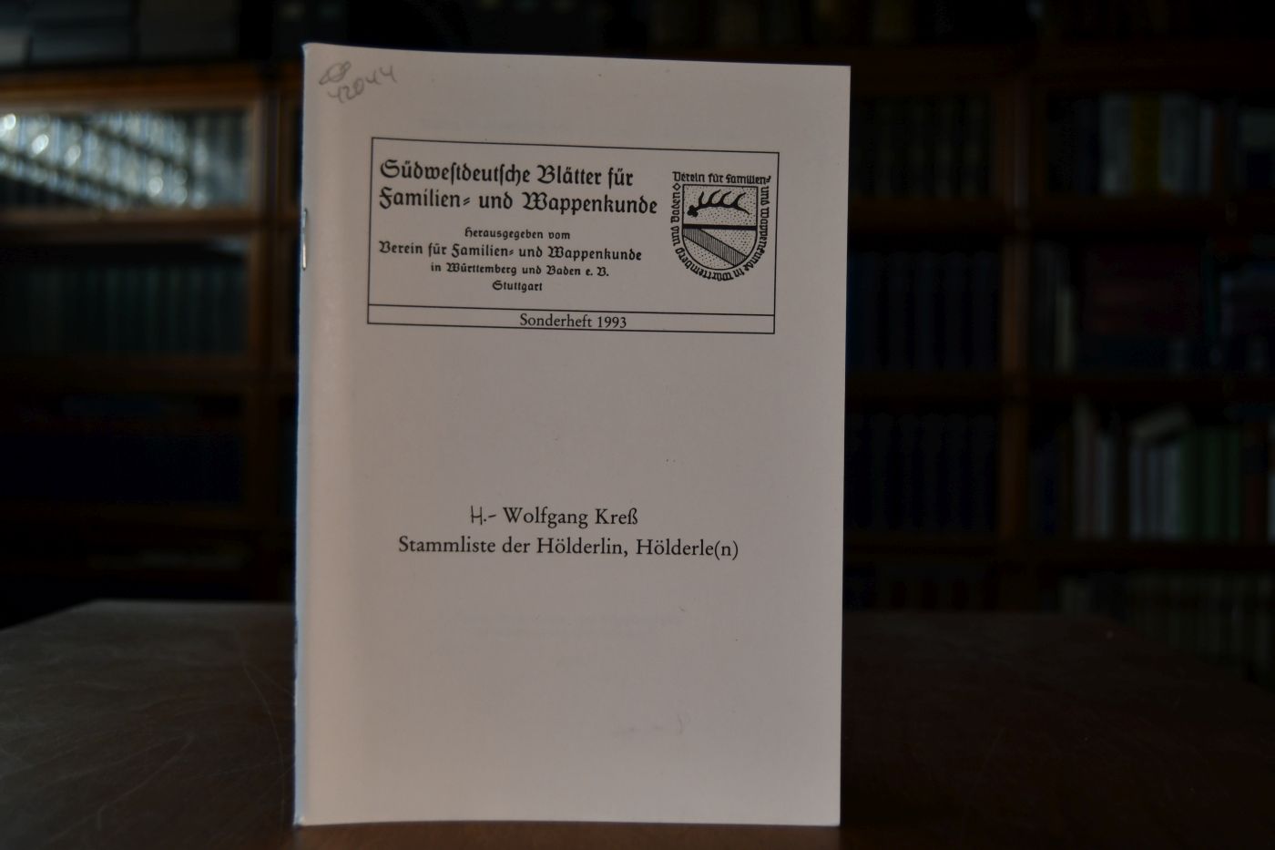 Stammliste der Hölderlin, Hölderle(n).