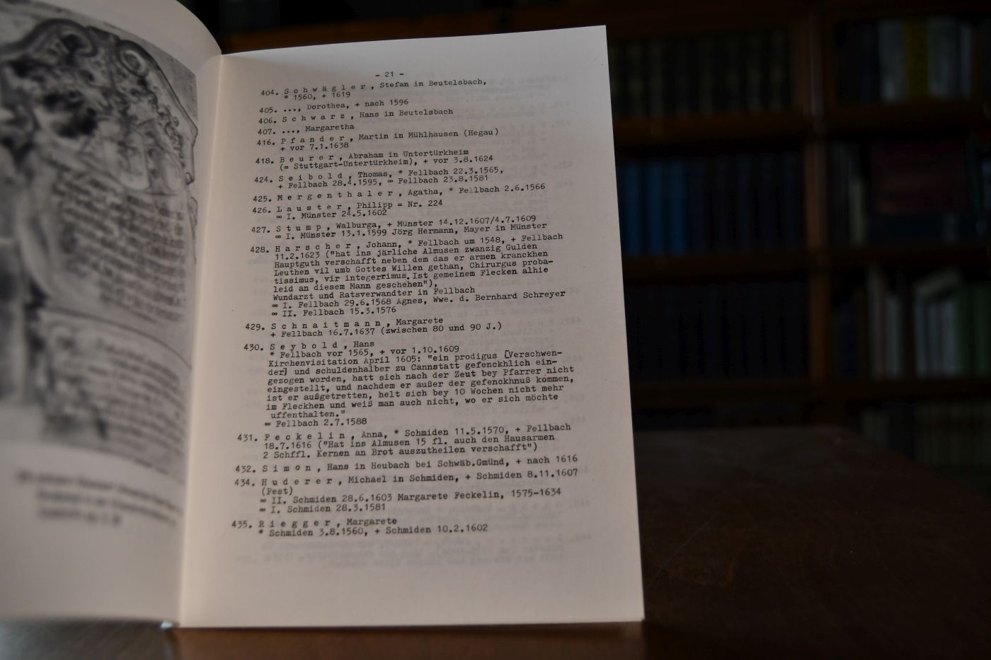 Ahnenliste Wilhelmine Mayer geb. Cloß aus Winnenden mit Ergänzungen zur Ahnenliste ihres Ehemanns Robert Mayer (vgl. Sonderheft 1982).
