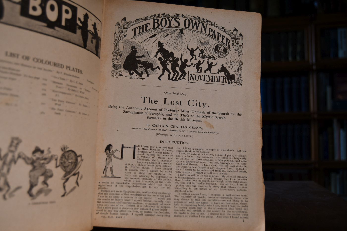 The Boy`s own annual. 42th annual volume, 1919-20.