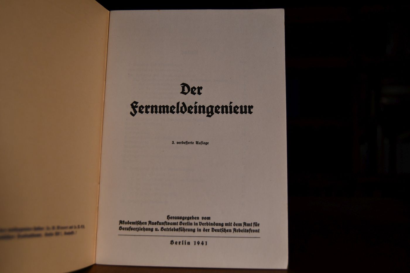 Der Fernmeldeingenieur.