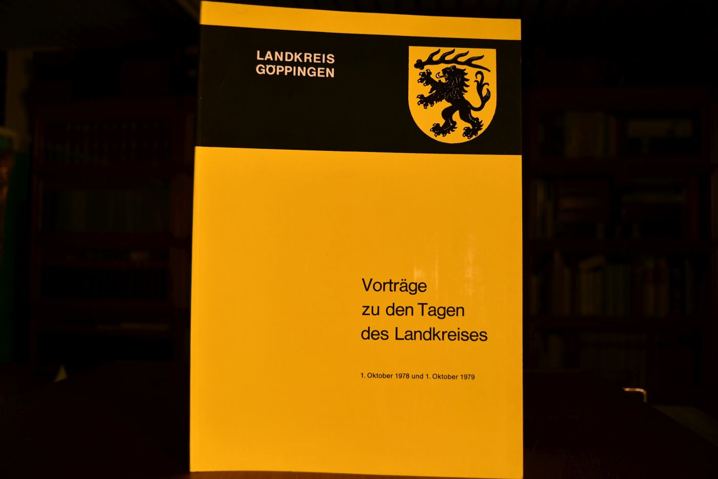 Vorträge zu den Tagen des Landkreises. 1. Oktober 1978 und 1. Oktober 1979.