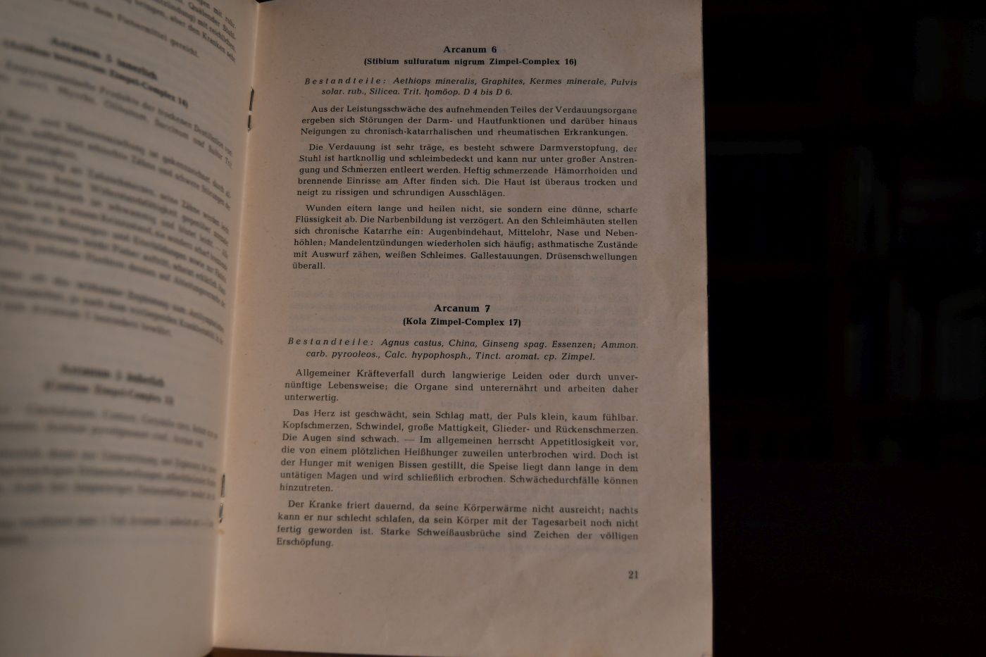 Dr. Zimpel`s spagyrisches Heilverfahren.