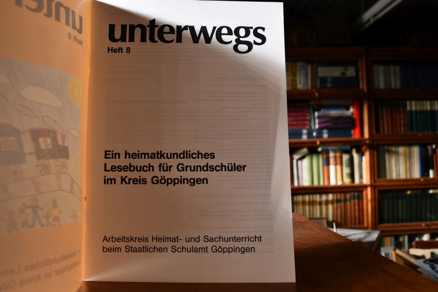 Unterwegs Heft 8. Ein heimatkundliches Lesebuch für Grundschüler im Kreis Göppingen.