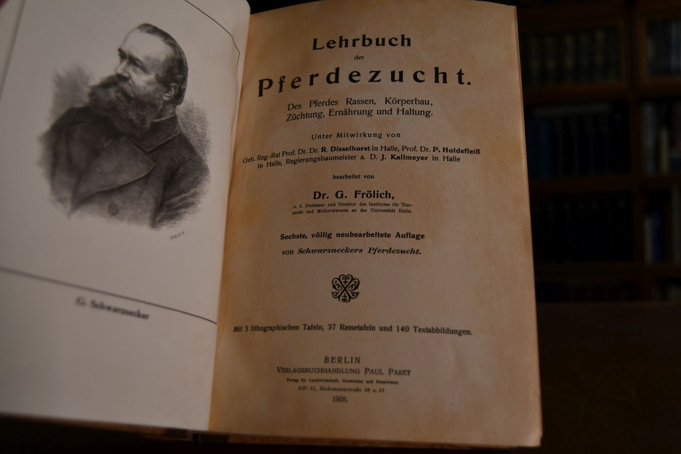 Lehrbuch dear Pferdezucht. Des Pferdes Rassen, Körperbau, Züchtung, Ernährung undHaltung.