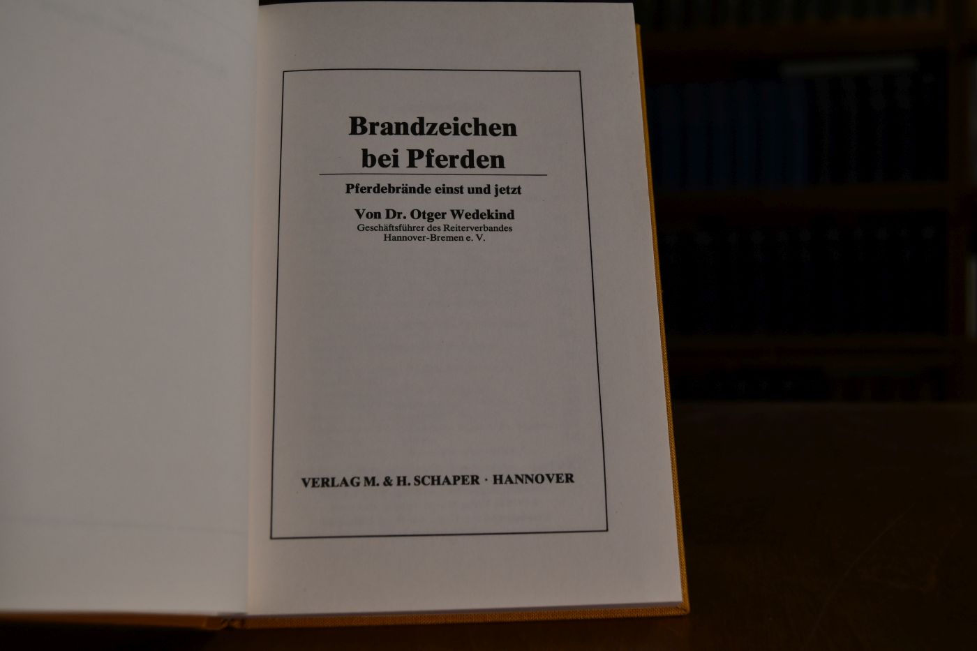 Brandzeichen bei Pferden. Pferdebrände einst u. jetzt.