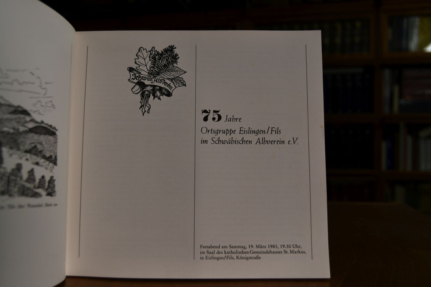 75 Jahre Ortsgruppe Eislingen/Fils im Schwäbischen Albverein e.V.