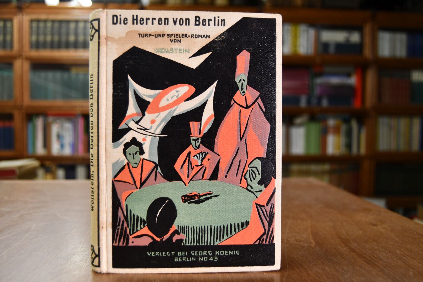 Die Herren von Berlin. Turf- und Spieler-Roman.