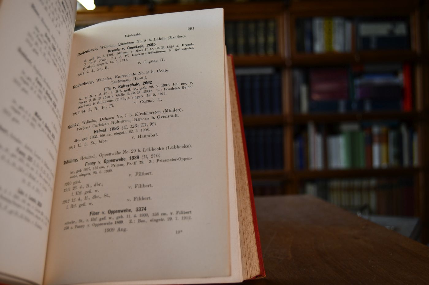 Westfälisches Pferdestammbuch 4. Band.