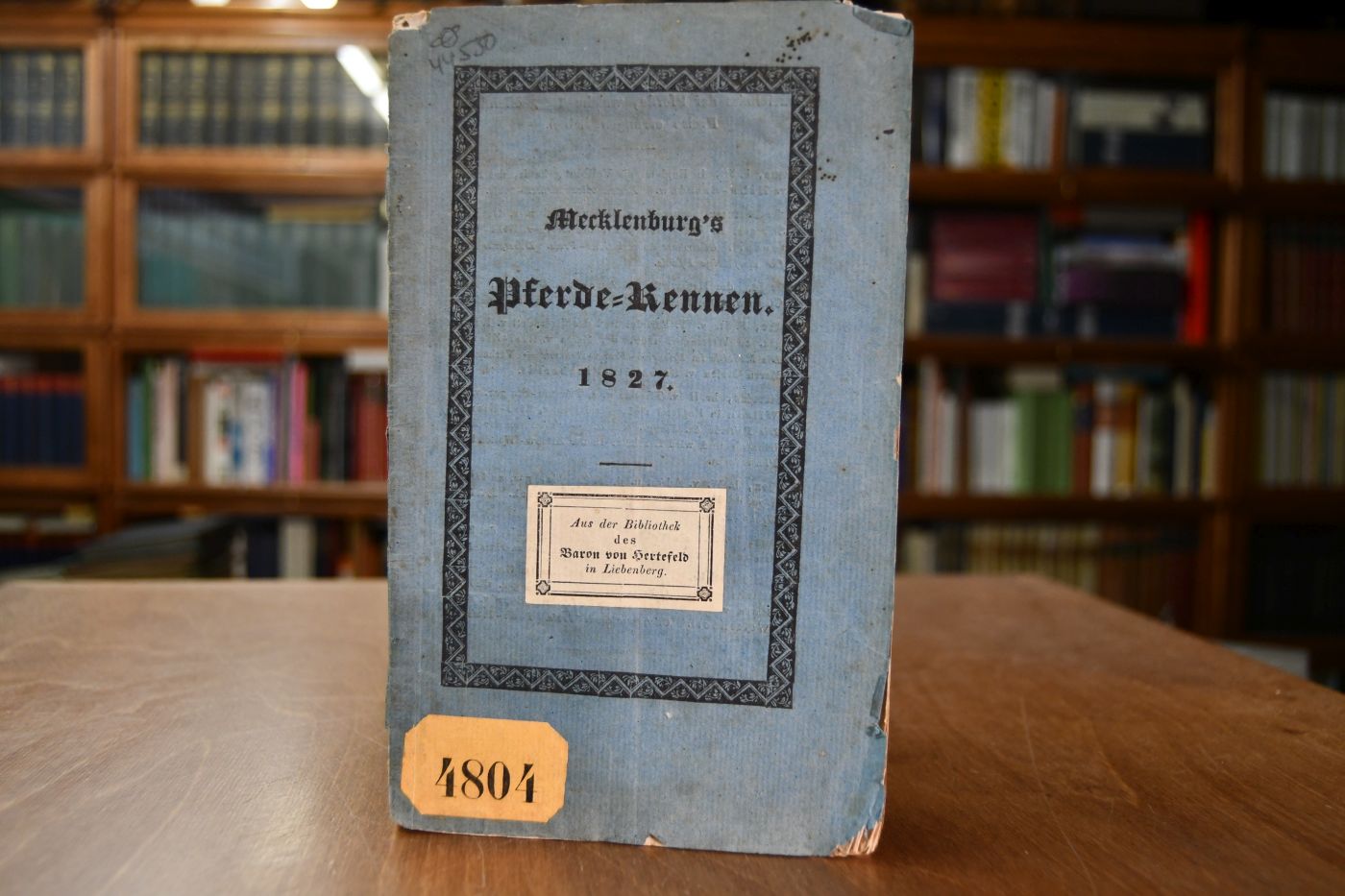 Mecklenburg`s Pferde-Rennen. 1827.
