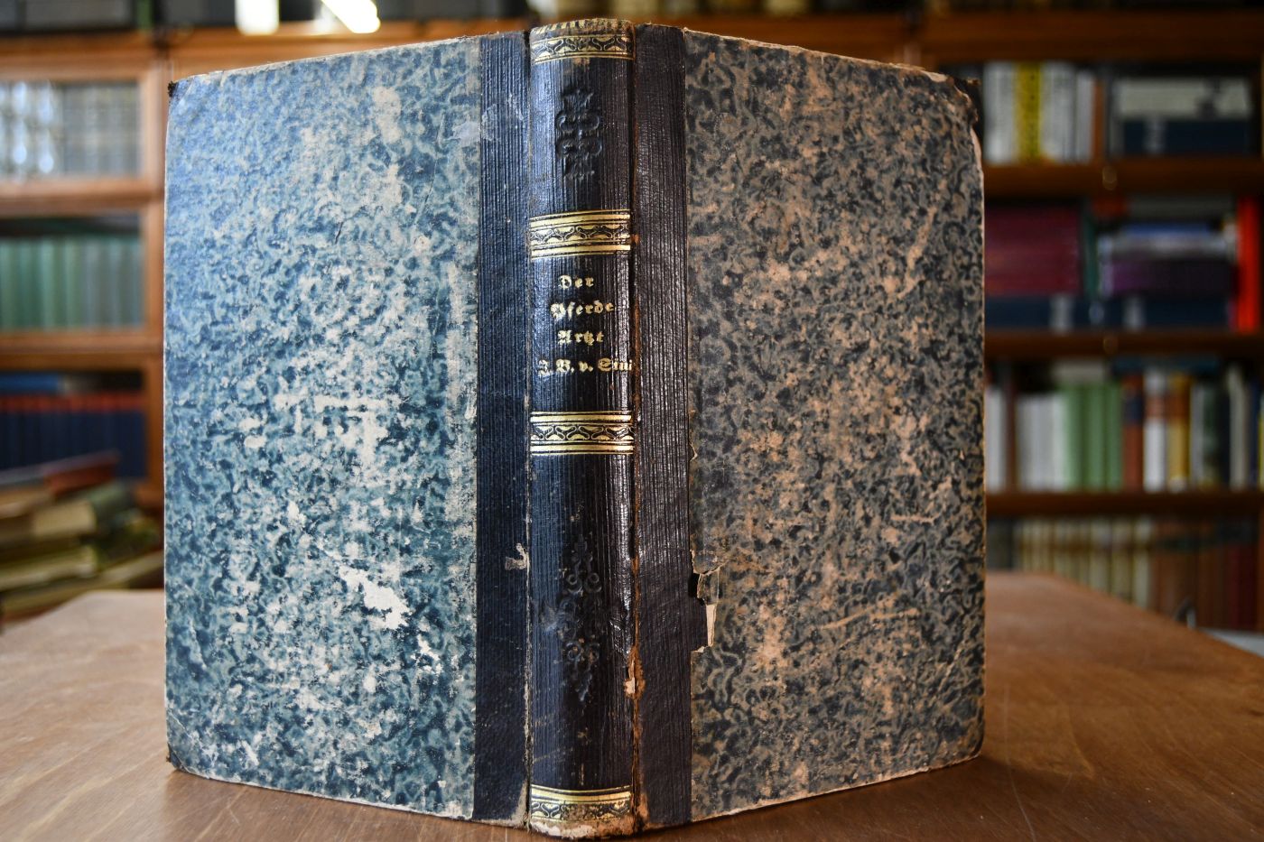 J. B. von Sind`s sicher und geschwind heilender Pferde-Arzt oder gründlicher Unterricht über die Erkenntniß, Ursachen und Heilung der Krankheiten der Pferde.