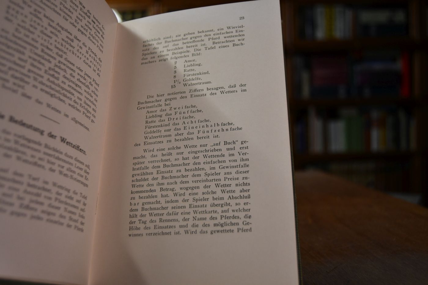 Vom grünen Rasen. Ein Buch über Turfwetten.