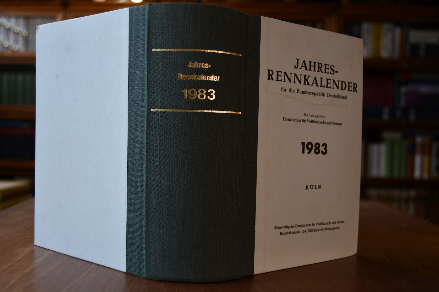 Jahres-Rennkalender für die Bundesrepublik Deutschland 1983.