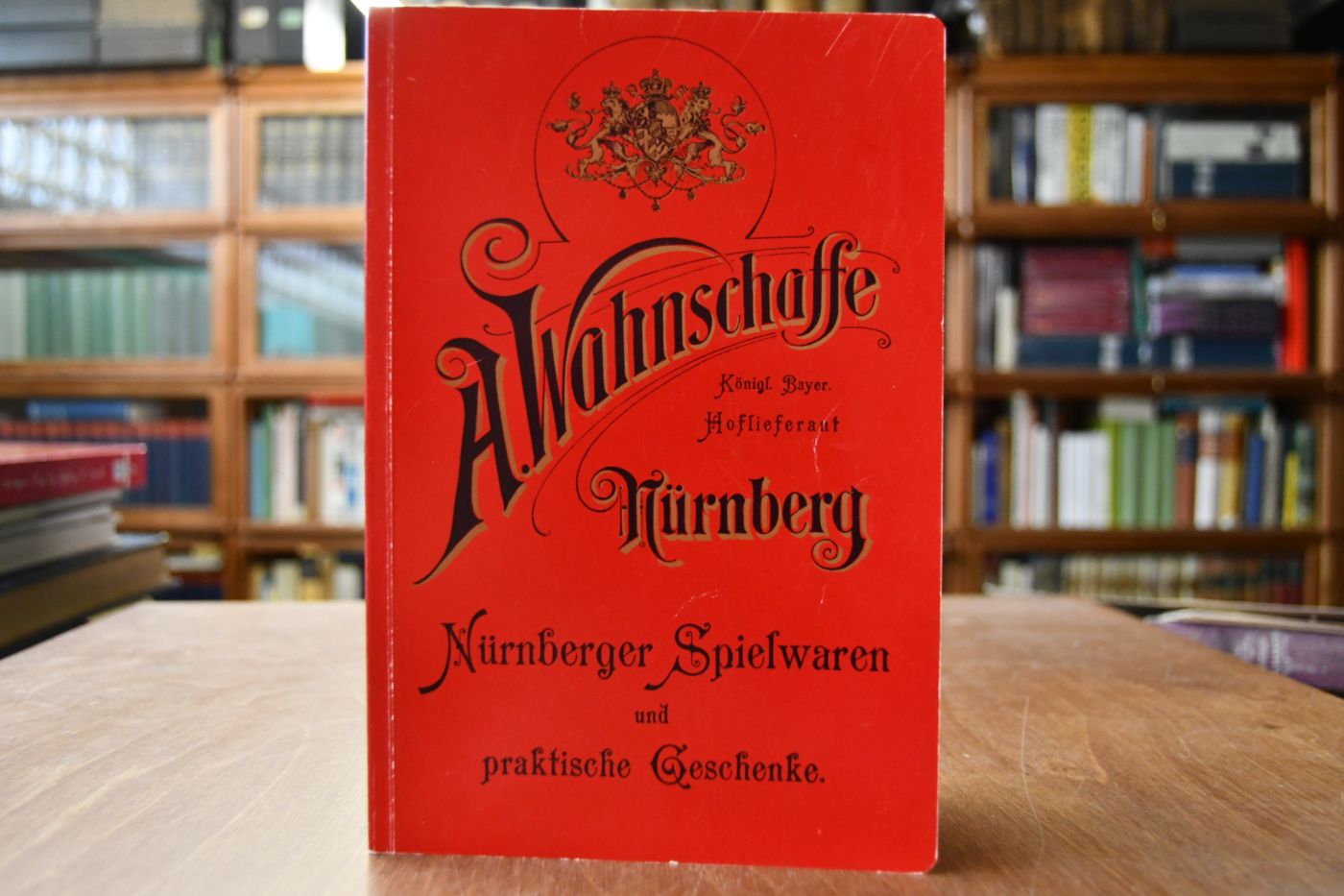 Illustrierter Katalog für Private über Nürnberger Spielwaren und praktische Geschenke von A. Wahnschaffe kgl. bayer. Hoflieferant. Reprint der Ausgabe Nürnberg (ca. 1895).