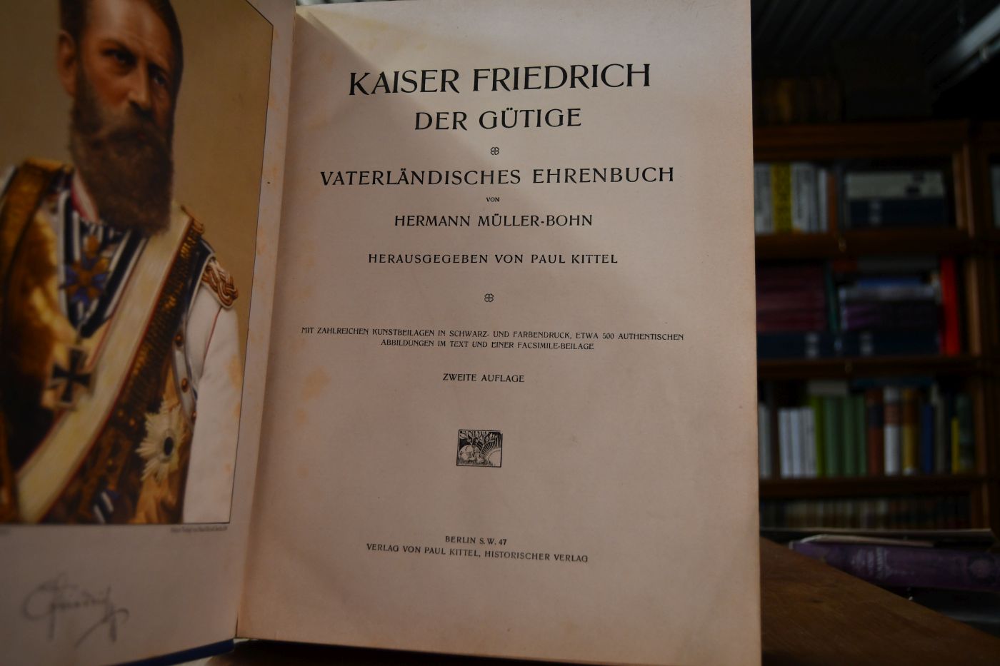 Kaiser Friedrich der Gütige. Vaterländisches Ehrenbuch.